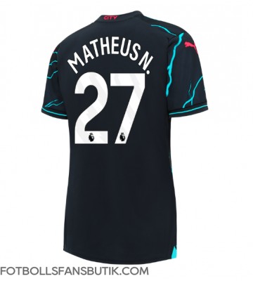 Manchester City Matheus Nunes #27 Replika Tredje Tröja Damer 2023-24 Kortärmad